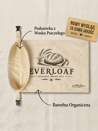 Bawełniano-woskowe worki na pieczywo